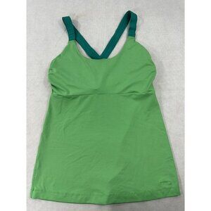 Patagonia Innerspace Criss Cross Tank Top Lime Green M READ